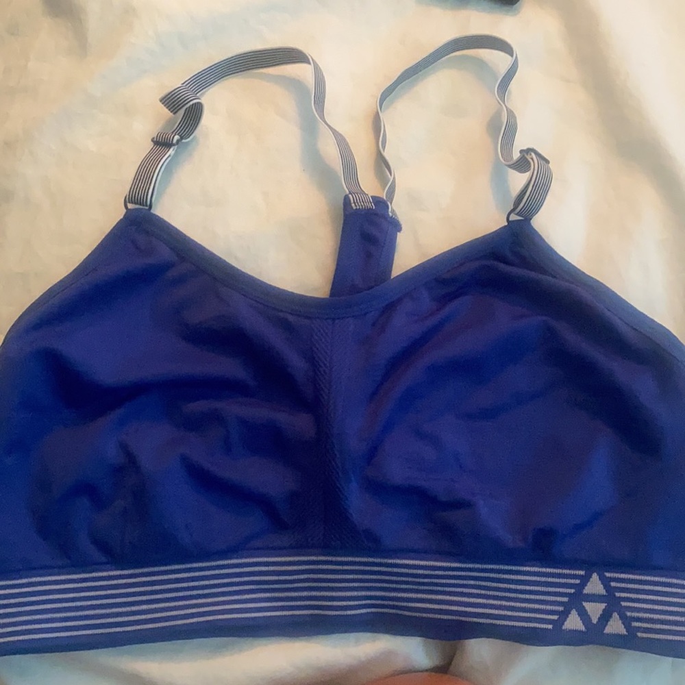 NWOT Blue Athletic Bra